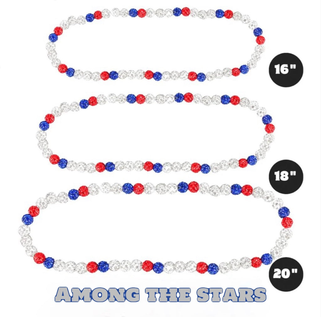 Baseball necklace (multiple colors)