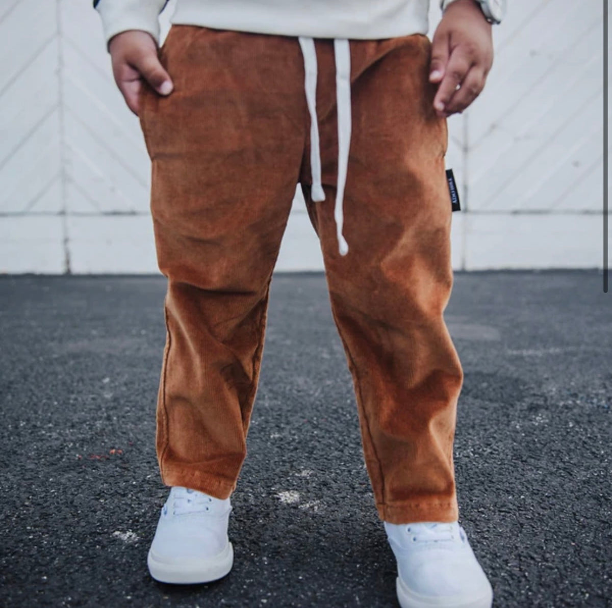 Trilogy burnt sienna cord pants 2T, 4T