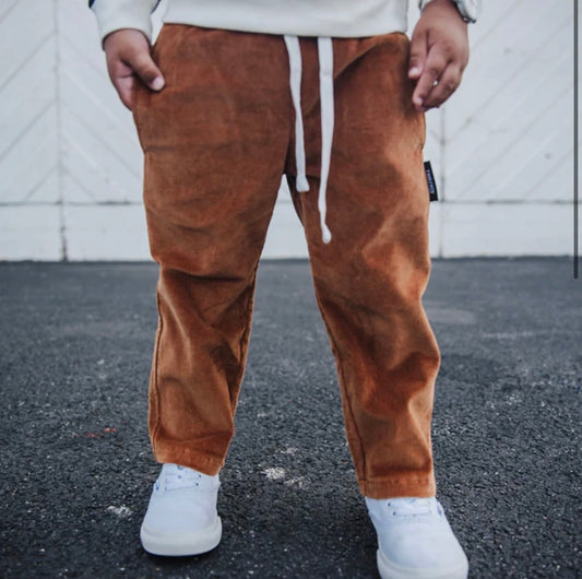 Trilogy burnt sienna cord pants 2T, 4T