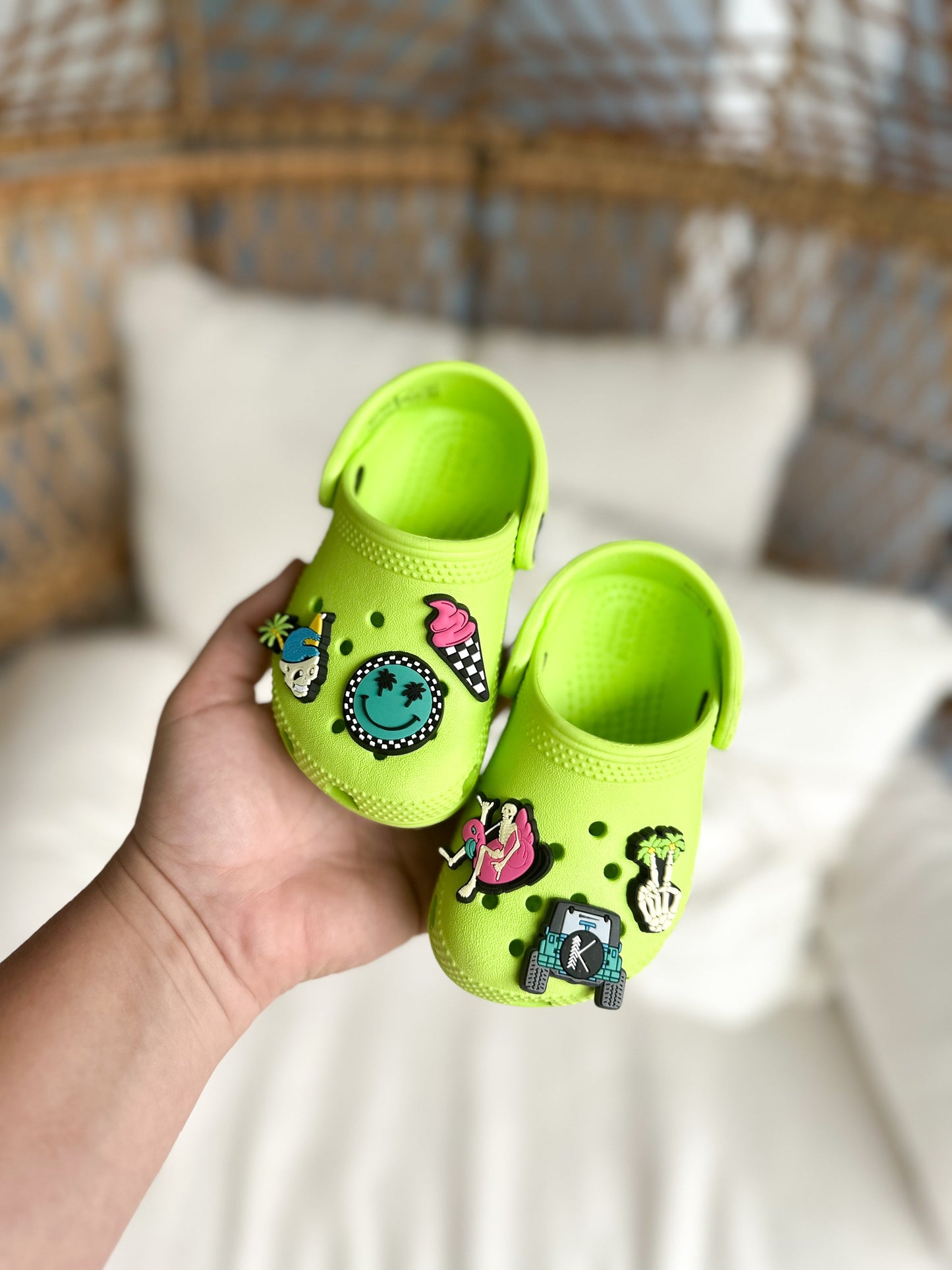 RTS Summer vibes croc charms
