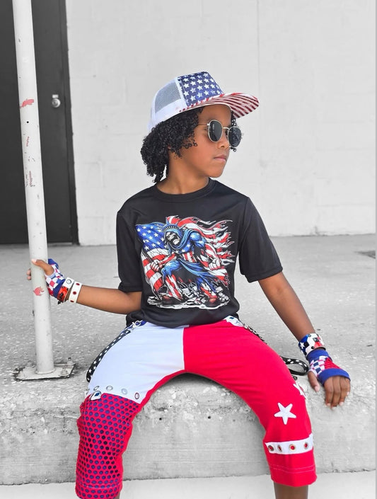 Retro wire round sunnies (big kid or adult)