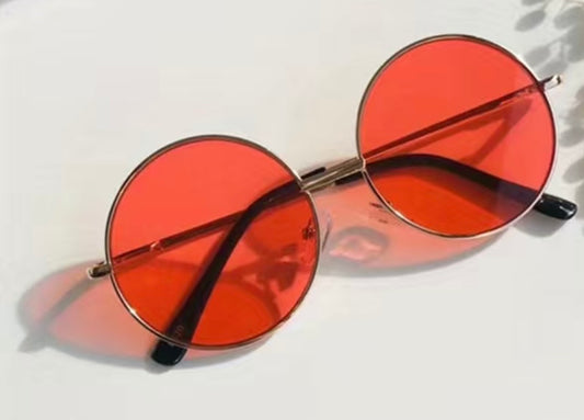 Red polarized retro round