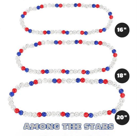 Among the Stars Baseball necklace