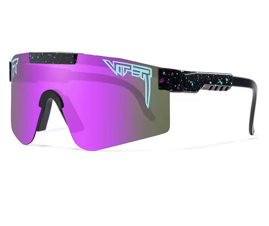 Adult black/purple pit vipers