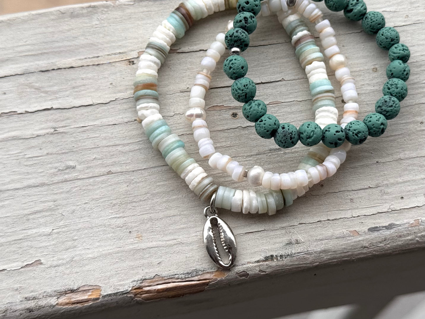 Salty beach set of 3