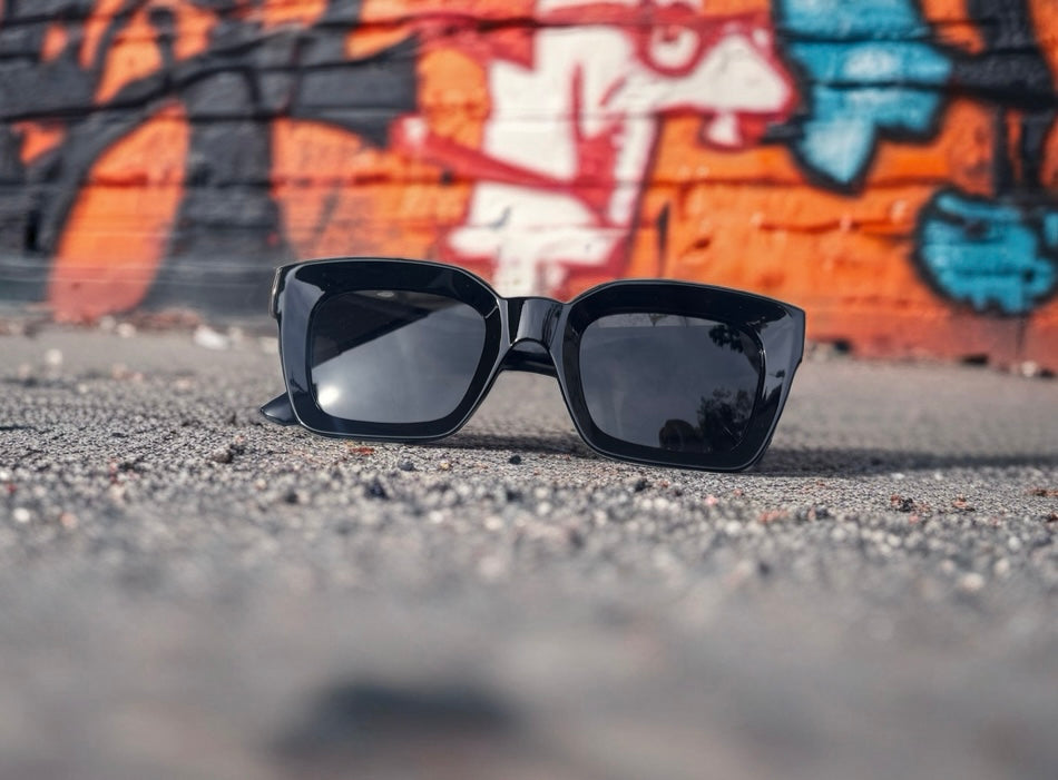 Adult acetate cat eye sunglasses
