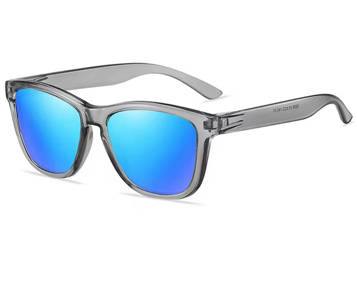 Adult polarized clear wayfarers