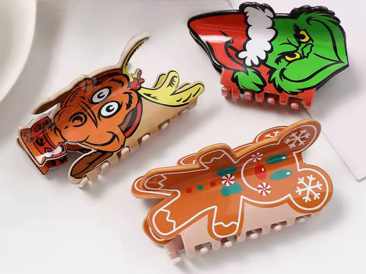 Whoville hair clips
