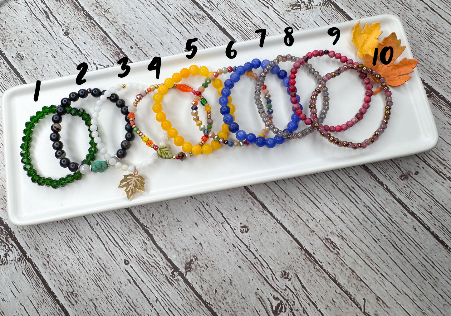 Sweater Weather girl’s mix & match bracelets