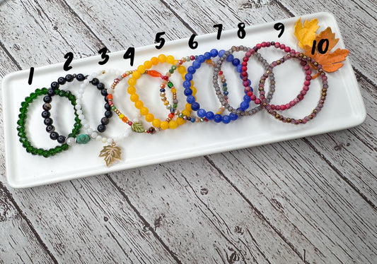 Sweater Weather girl’s mix & match bracelets