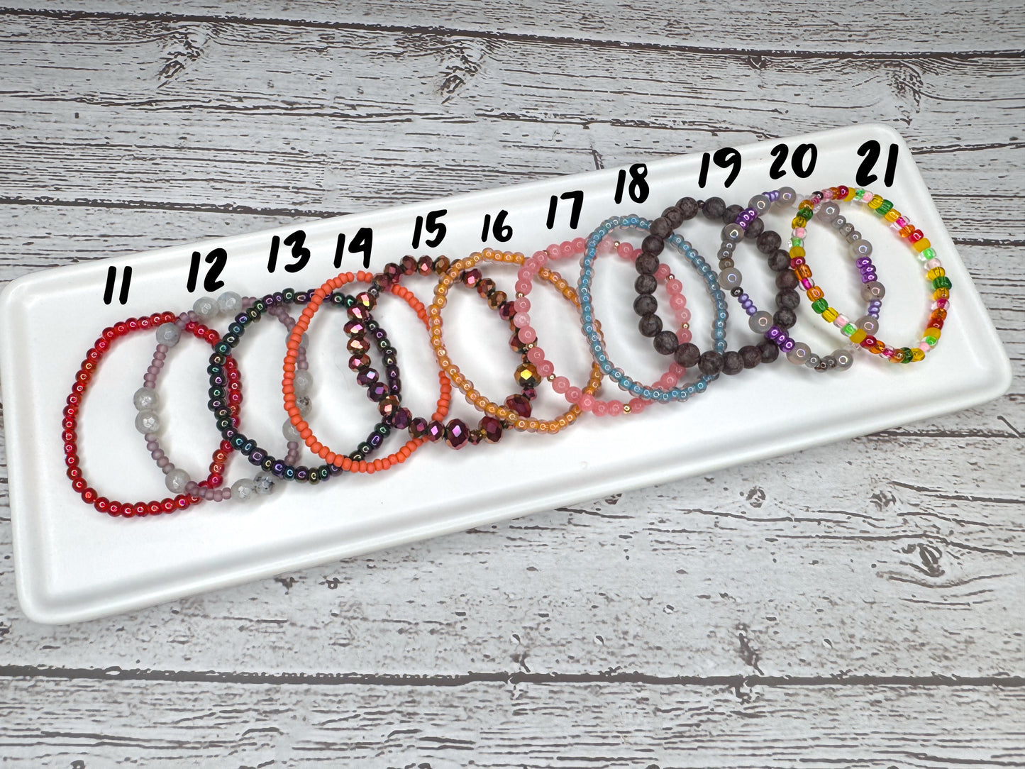 Sweater Weather girl’s mix & match bracelets